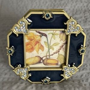 Jay Strongwater Blue photo frame